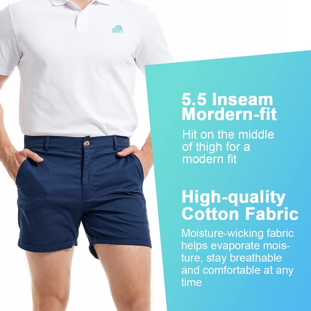 Shorts Chino Slim - AIMPACT Celana Pendek Chino Warna Solid