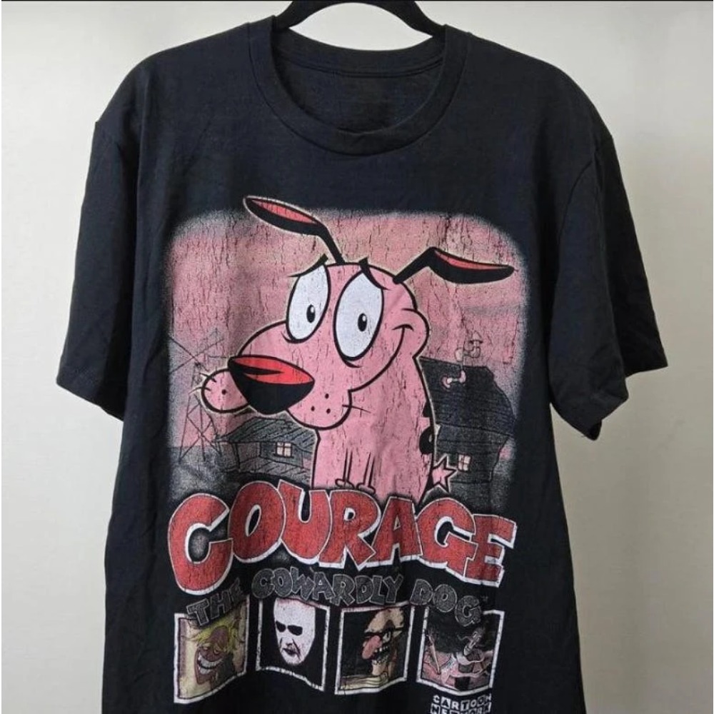 Tee Graphic Print - Kaus Lengan Pendek Gambar Kartun Anjing