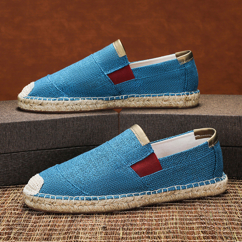 Espadrille Slip On - Sepatu Kanvas Terbaru 2026 Kasual Anyaman