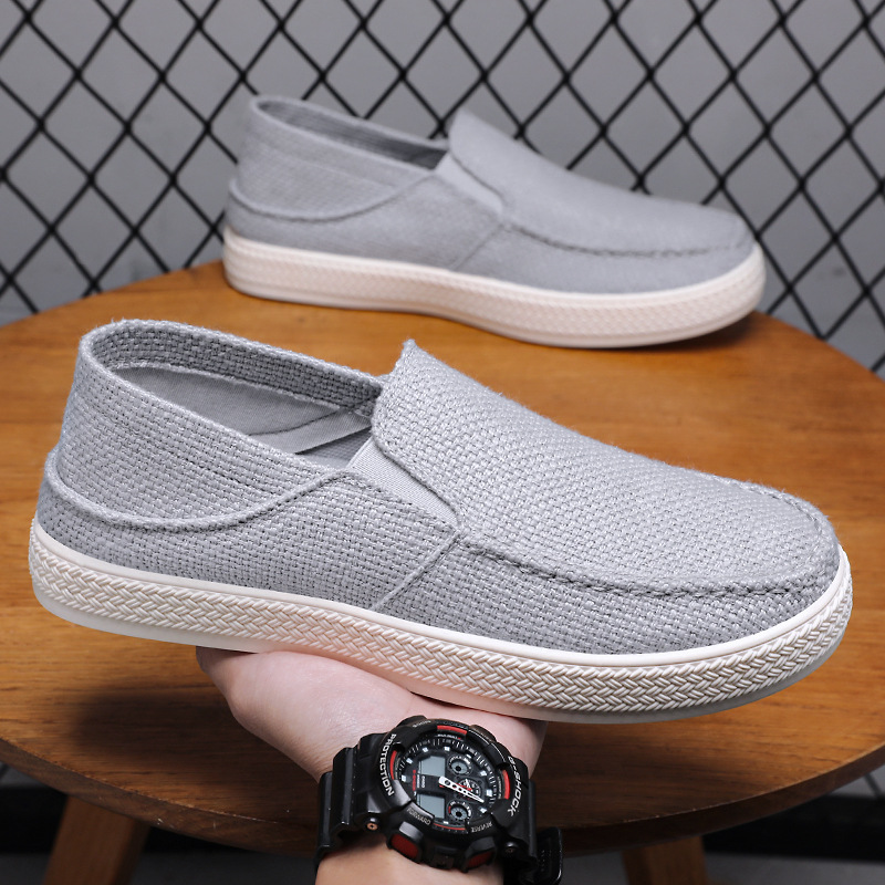 Espadrille Slip On - Sepatu Kanvas Kanvas Anti Bau Baru