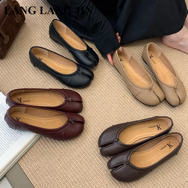 Espadrille Slip On - Sepatu Flat Wanita Model Split Toe