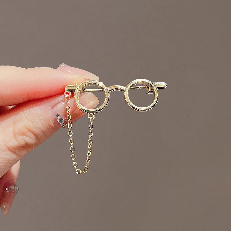 Sunglass Retainer Cord - Bros Pin Logam Bingkai Kacamata Kreatif,
