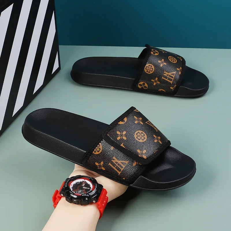 Flip Flop Leather Men - Sandal Kulit Asli Pria Sandal Pria