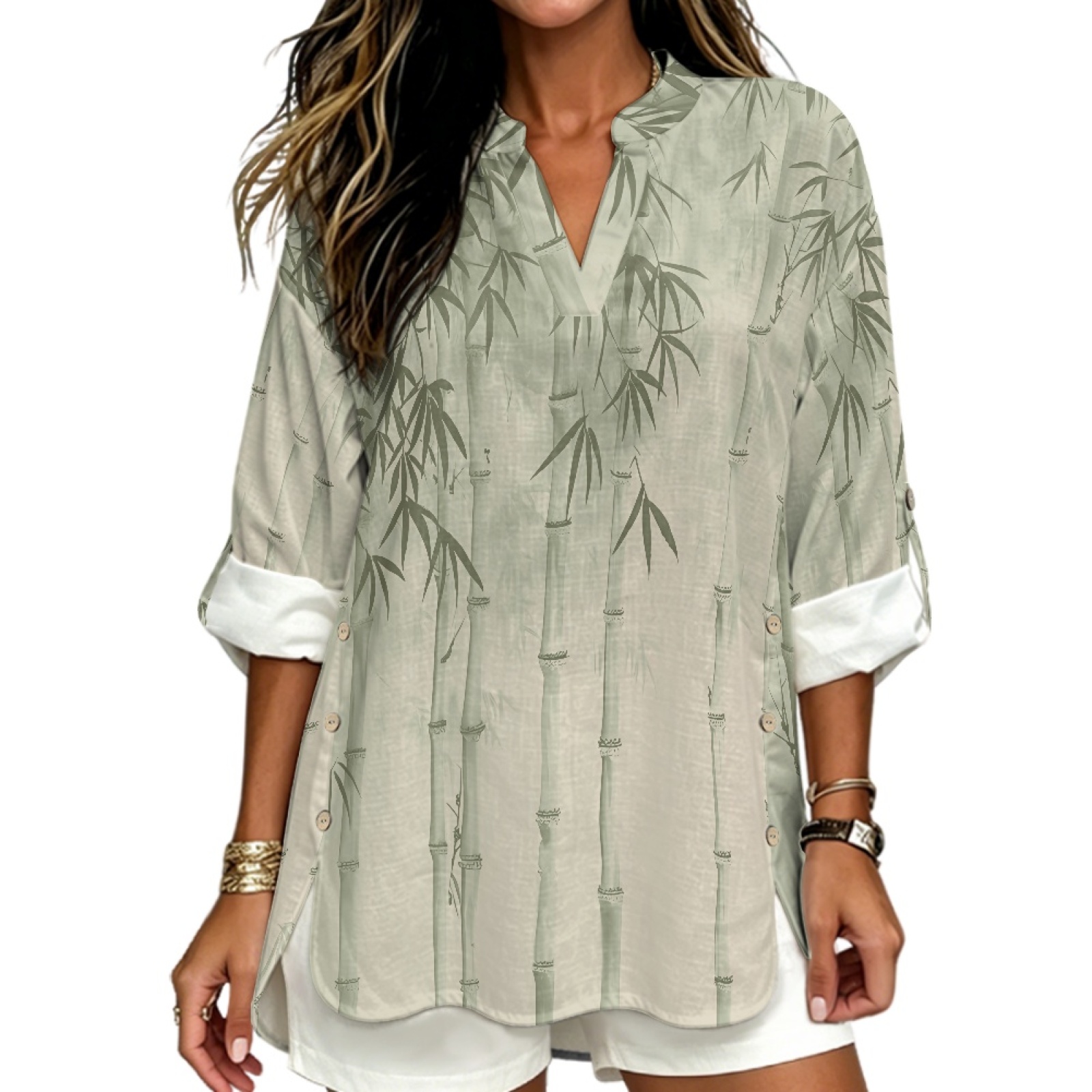 INSTANTARTS Kemeja Linen Wanit - Linen Shirt Breathable ulasan dan harga
