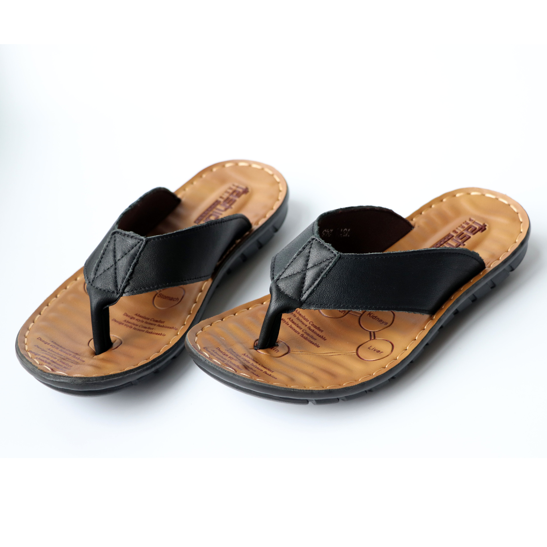 Sepatu Kulit Pria 2026, Sandal - Flip Flop Leather Men ulasan dan harga