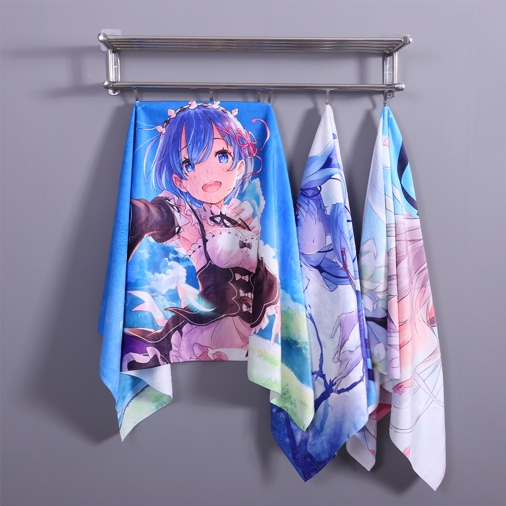 2024 Re: hidup di dunia yang b - Beach Towel Large ulasan dan harga