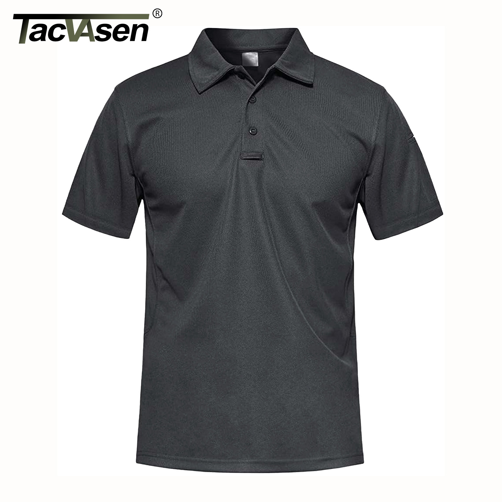 TACVASEN Kaos Polo Fashion War - Polo Shirt Pique ulasan dan harga