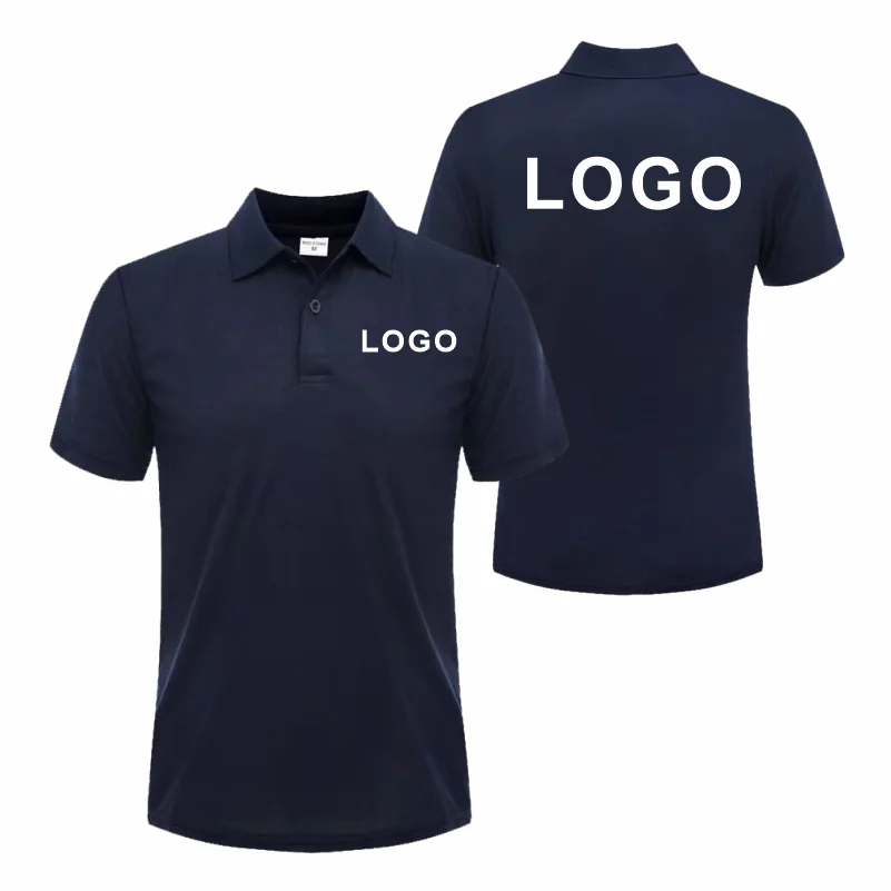 Kaos Polo Logo Kustom Kasual M - Polo Shirt Pique ulasan dan harga