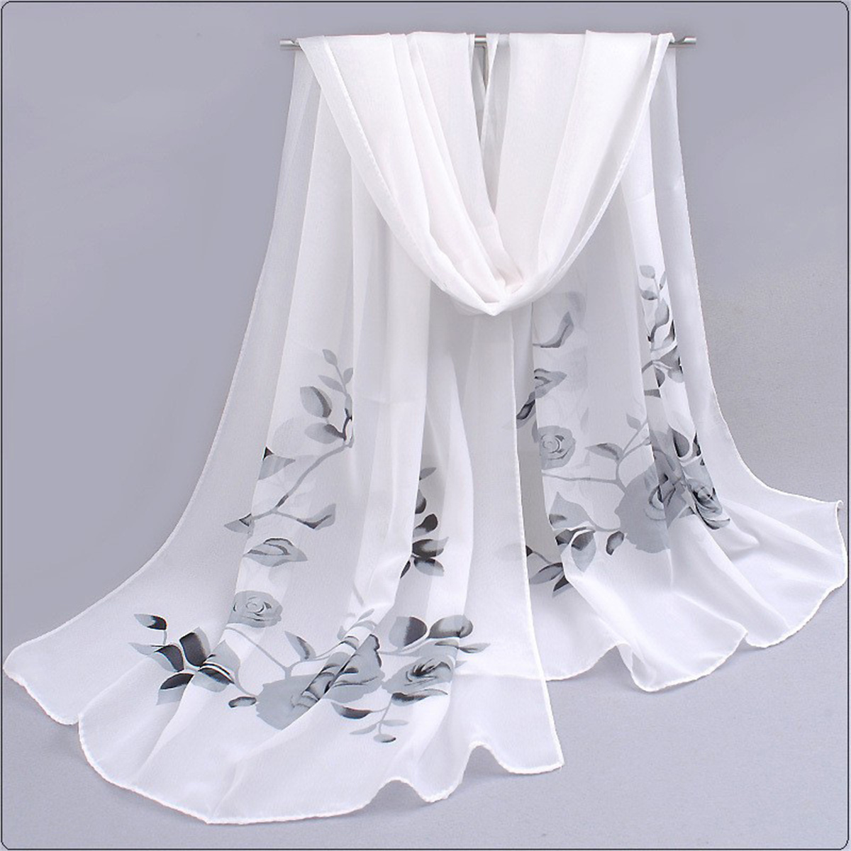 1 Buah Syal Sifon Sederhana El - Beach Towel Large ulasan dan harga