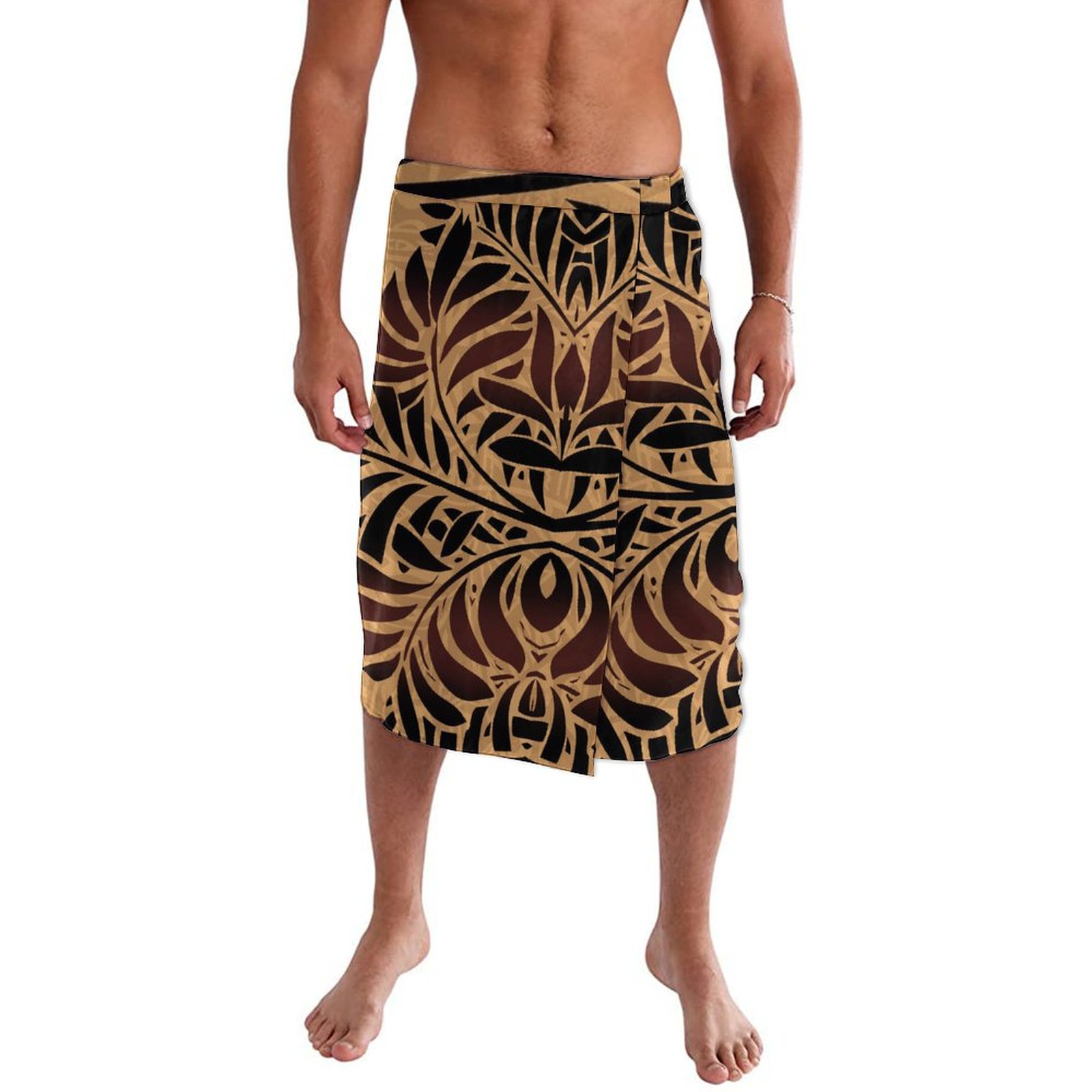 Gaun lilit pantai pria Hawaii, - Sarong Men Wrap ulasan dan harga