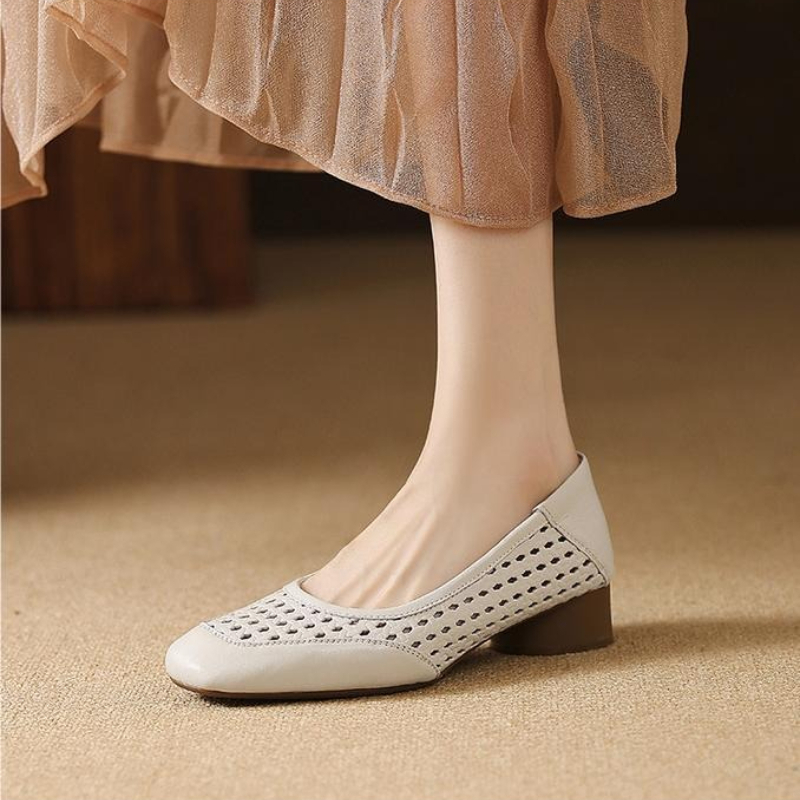 Sepatu Hak Tinggi Wanita Desai - Casual Sandal Leather ulasan dan harga