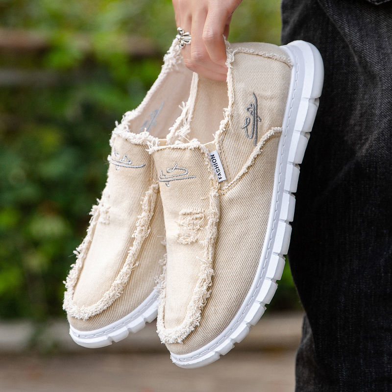 Sepatu kanvas untuk pria, sepa - Espadrille Slip On ulasan dan harga