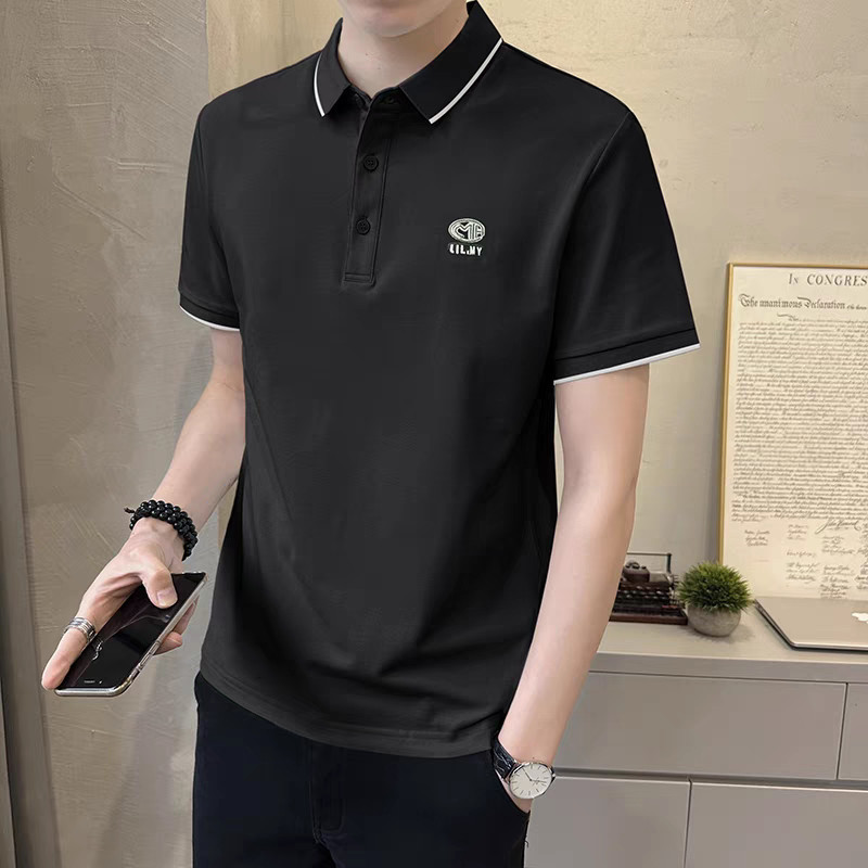 Kaos Polo Pria Baru Musim Pana - Polo Shirt Pique ulasan dan harga
