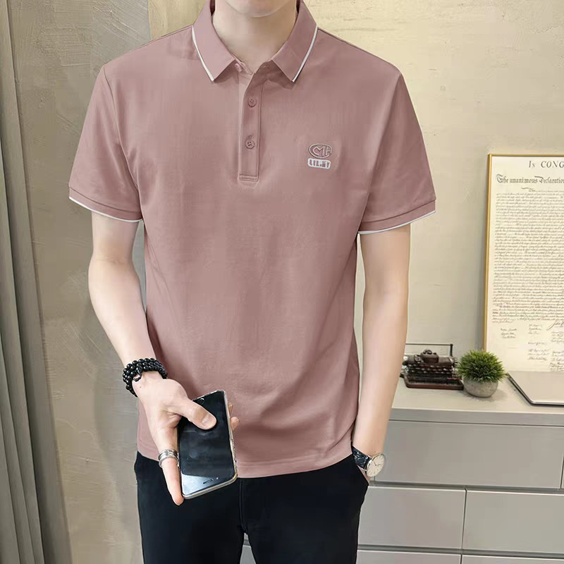 Kaos Polo Pria Baru Musim Pana - Polo Shirt Pique ulasan dan harga
