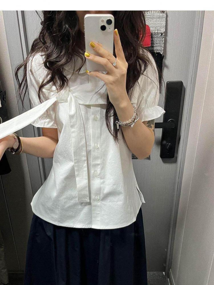 Erwofeina Kemeja Wanita Gaya P - Shirt Camp Collar ulasan dan harga