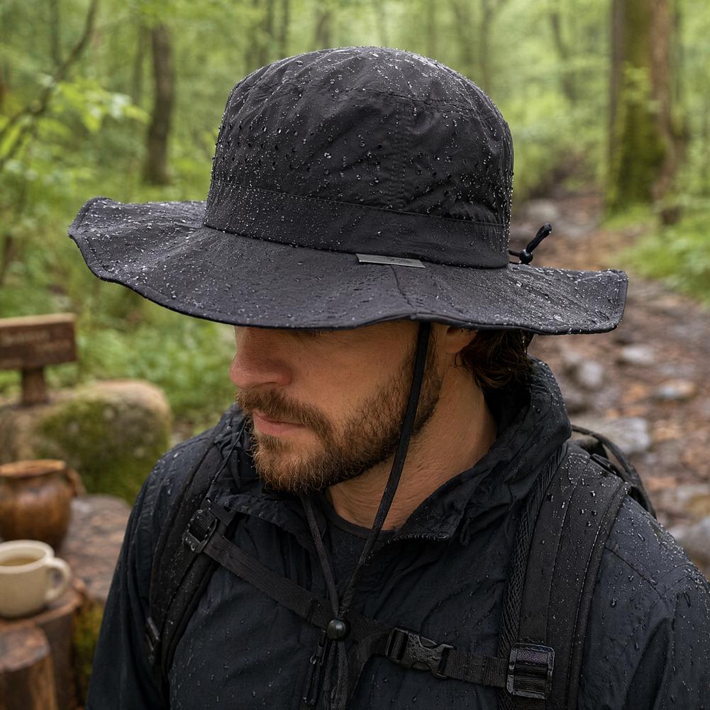 Topi Matahari UPF50+ Berbahan  - Packable Hat Nylon ulasan dan harga