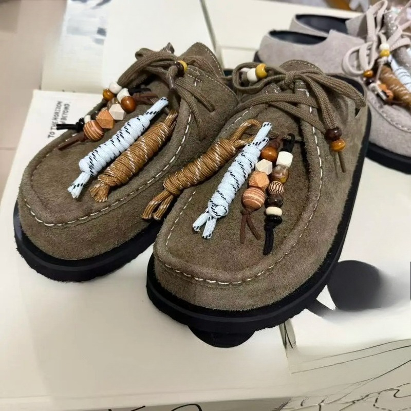 Sepatu Clogs Wanita Pria Kulit - Flip Flop Leather Men ulasan dan harga