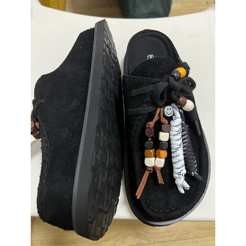 Sepatu Clogs Wanita Pria Kulit - Flip Flop Leather Men ulasan dan harga