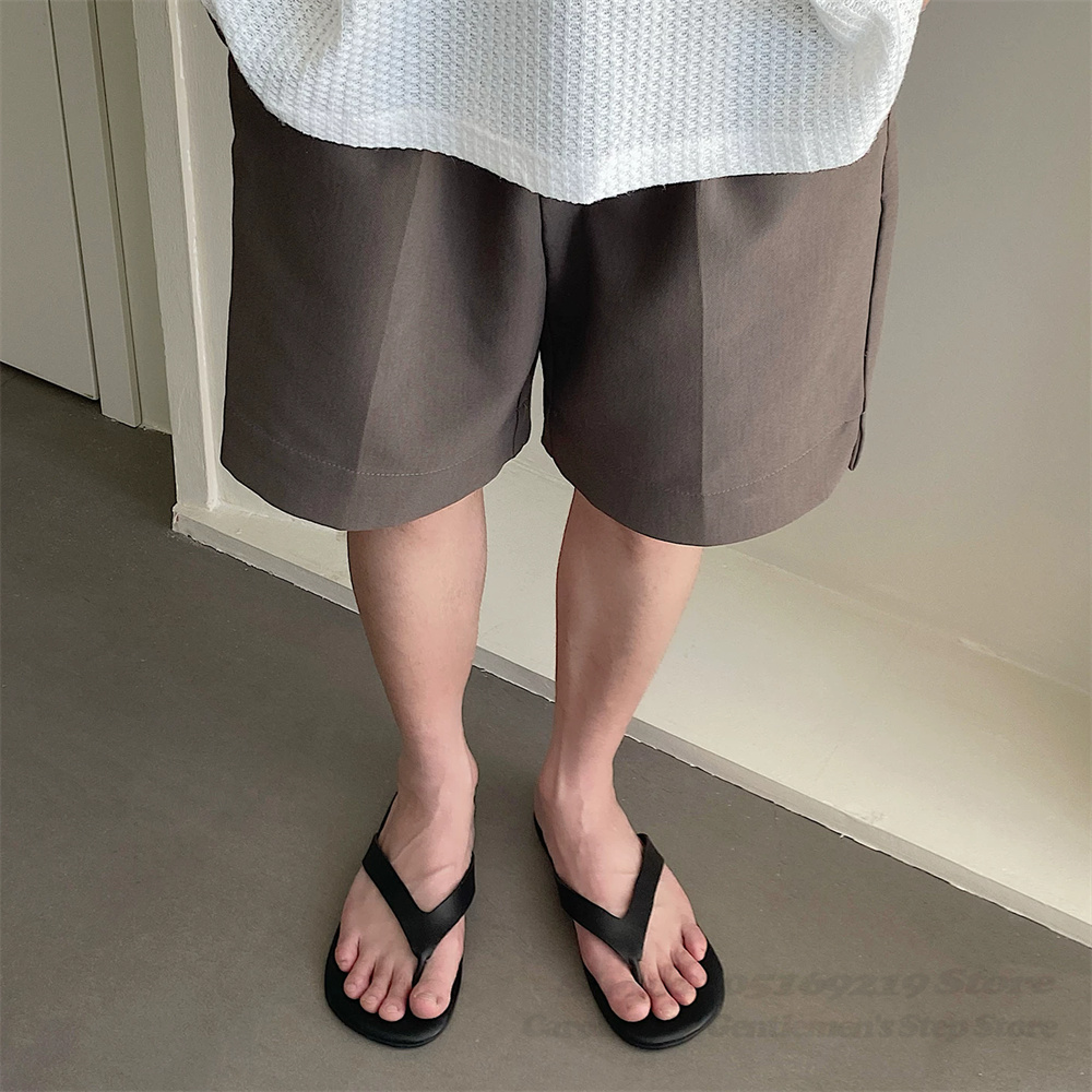Sandal Jepit Kulit Sapi Gaya V - Flip Flop Leather Men ulasan dan harga