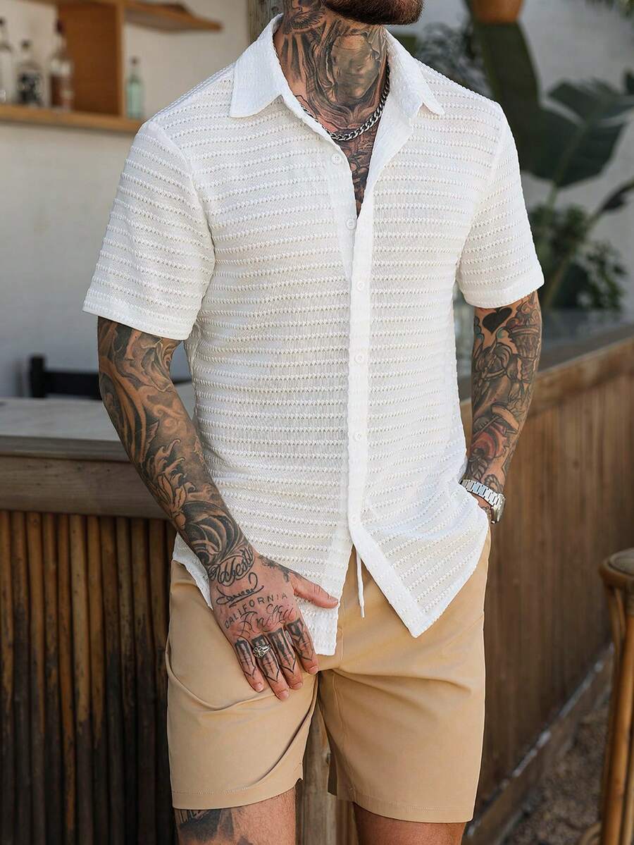 Setelan Pria Genlund Warna Ora - Resort Shirt Floral ulasan dan harga