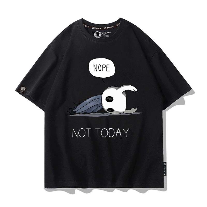 Hollow Knight Kaus Leher Kru L - Tee Graphic Print ulasan dan harga