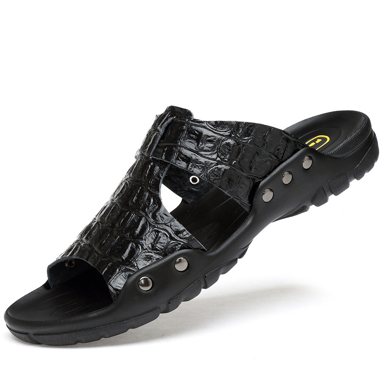 Sandal Kulit Pria Sandal Nyama - Flip Flop Leather Men ulasan dan harga