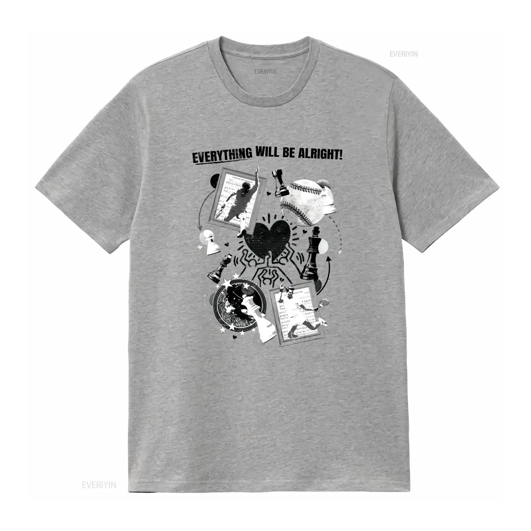 Kaos Falsettos Terinspirasi Mu - Tee Graphic Print ulasan dan harga